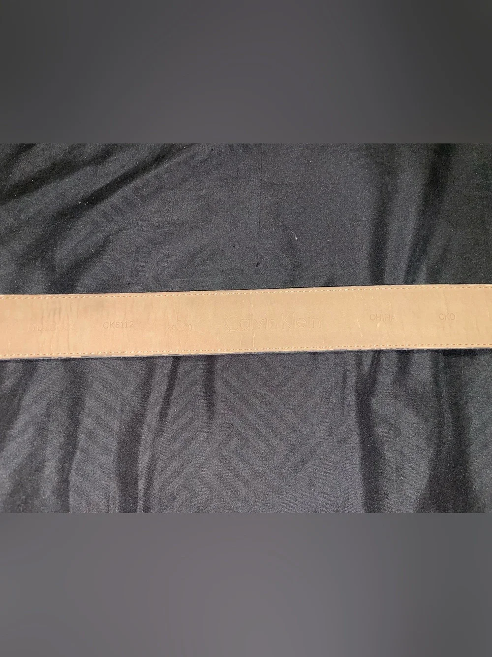 Calvin Klein Black Belt